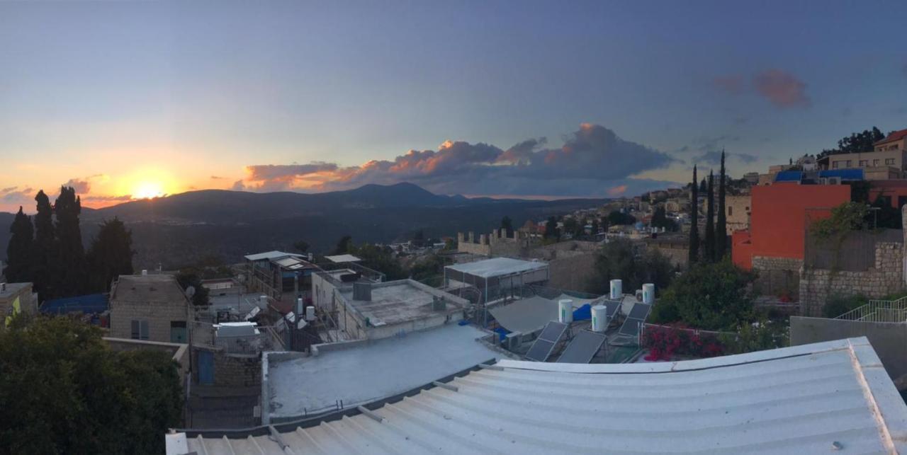 Galilee Sunset Tzimmers Safed Buitenkant foto